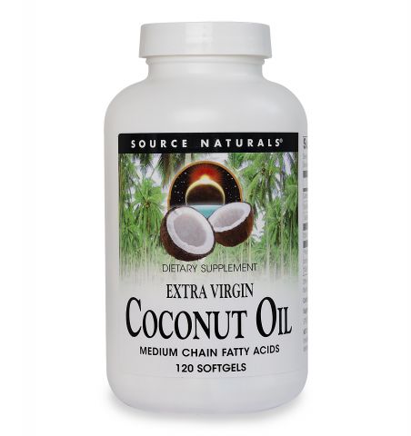 Coconut Oil, 1000mg, 120 Softgels